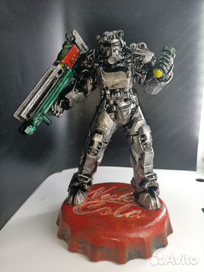 Fallout фигурка Фаллаут бойца в силовой броне