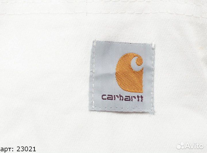 Штаны Carhartt cloud white Белые