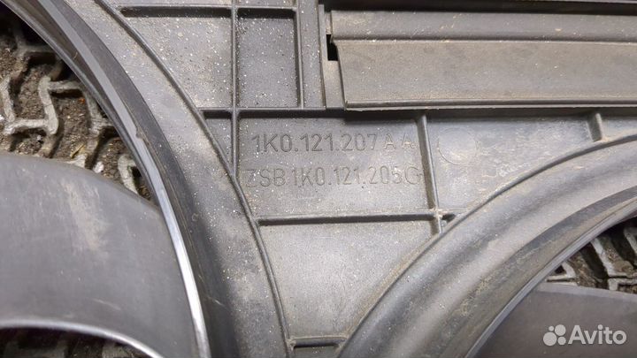 Вентилятор радиатора Volkswagen Passat 6, 2006