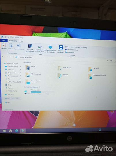Ноутбук hp