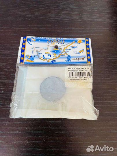 Новый магнит с Кипра и карта