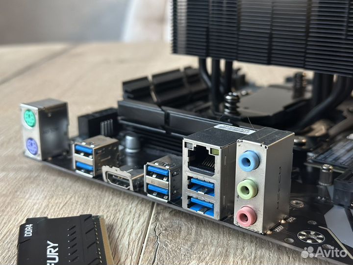 Связка intel core i5 9600k + Gigabyte z390 + 16 Gb