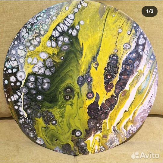 Интерьерная картина абстракция акрил