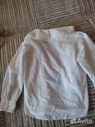 Блузка белая для девочек