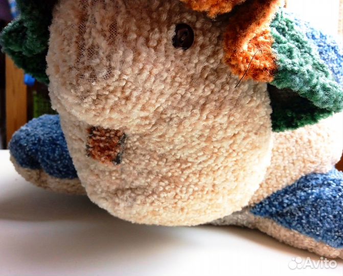 Подушка-черепашка с шляпкой