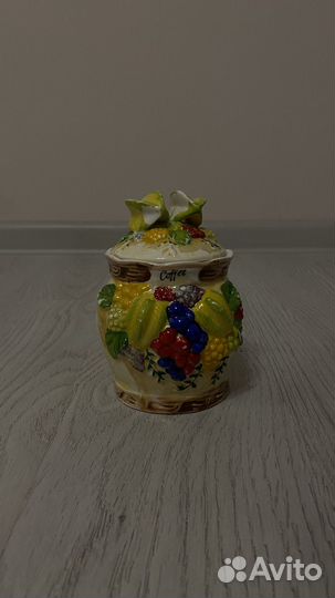Банка для сыпучих керамика