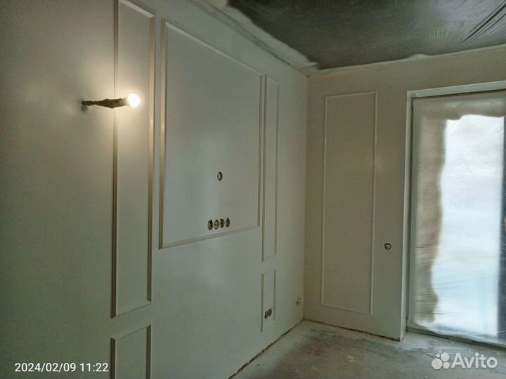 Шпаклевка стен, покраска стен, штукатурка