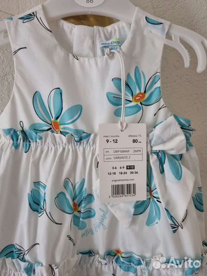 Платье для девочки (новое) 80