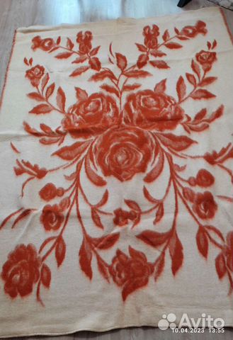 Одеяло полушерстяное советское