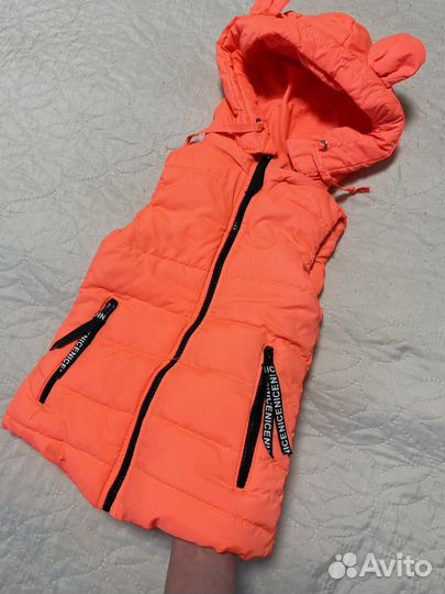 Жилетка на девочку 86