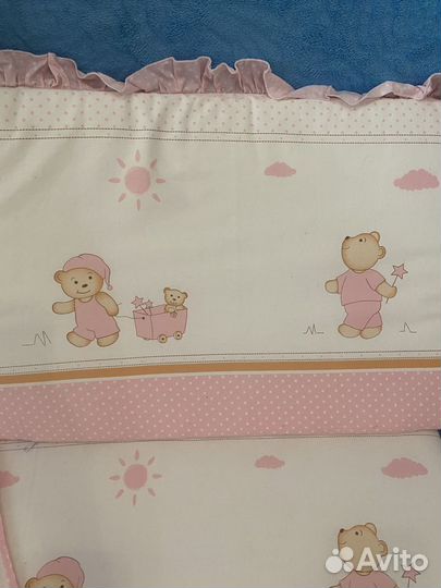 Бортики в детскую кроватку