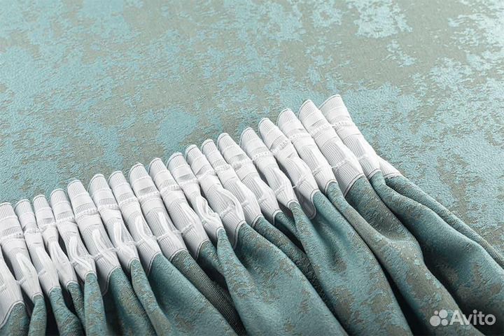 Шторы мрамор (комплект 2 шт)