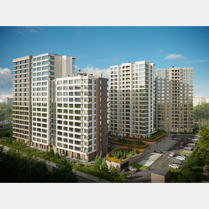 1-к. квартира, 39 м², 2/18 эт.
