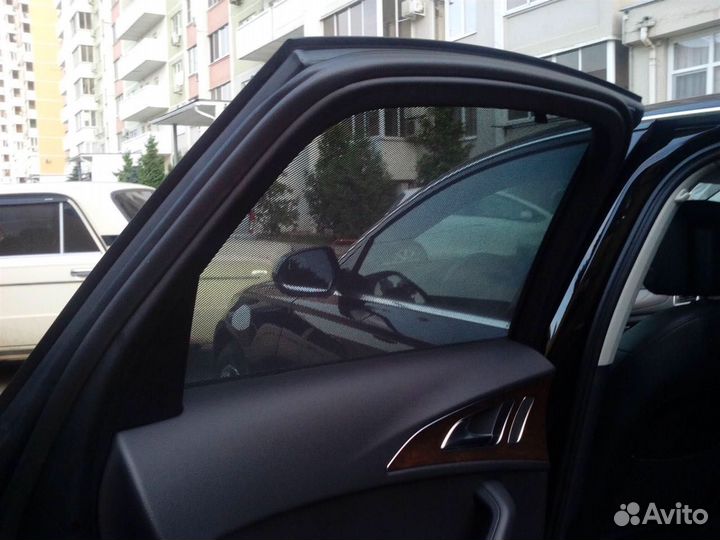 Автошторки клипсы 15 прц Audi A4 B7 2000-2007