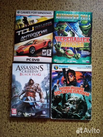 Компьютерные игры на дисках для пк
