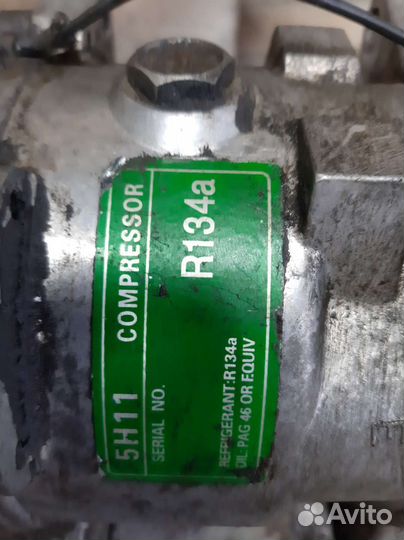 Компрессор кондиционера и трубка газ 3110