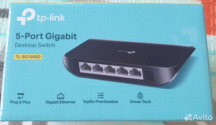 Коммутатор TP-Link TL-SG1005D