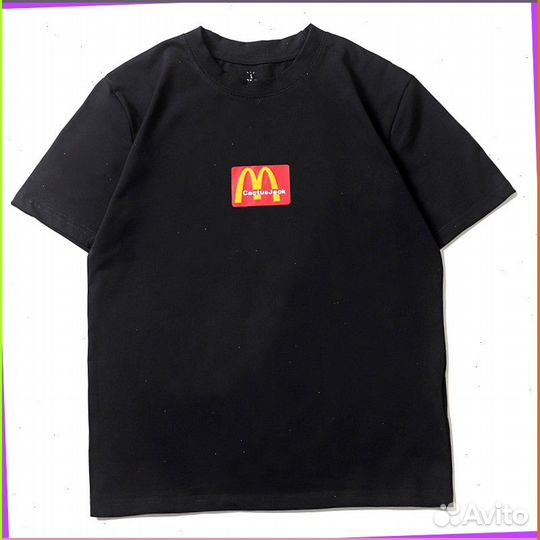 Футболка Travis Scott McDonalds (Lux качество)