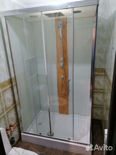 Установка душевых ограждений и душ.кабин