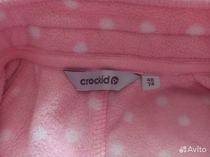 Флисовый комбинезон Crockid 74