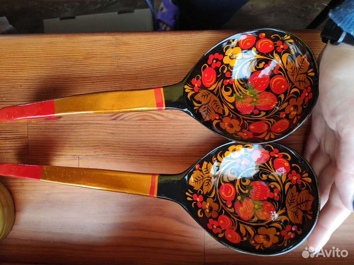 Посуда хохлома