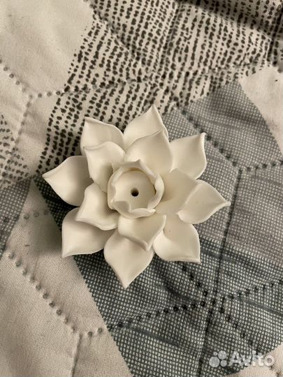 Подсвечник лотос + подставка