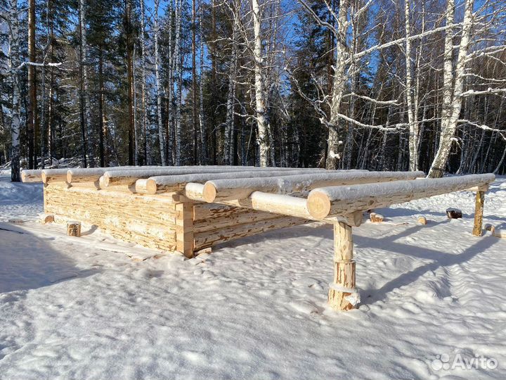 Баня из сруба