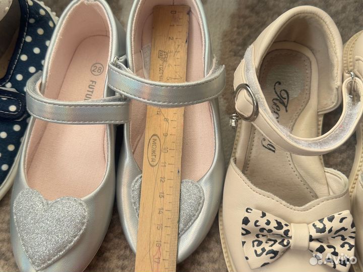 Туфли для девочки 28 размер