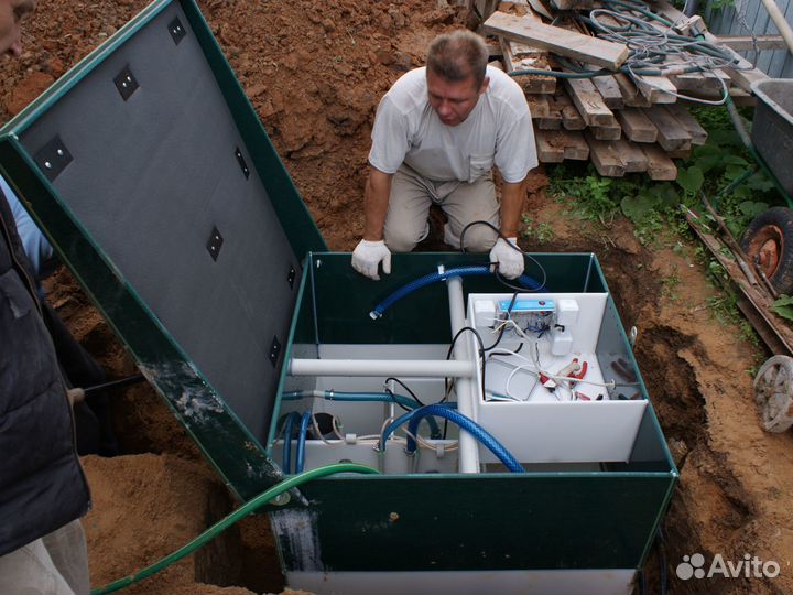 Септик эко Биодека 8 пластиковый