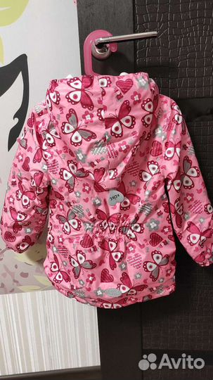 Куртка демисезонная для девочки 104 reike