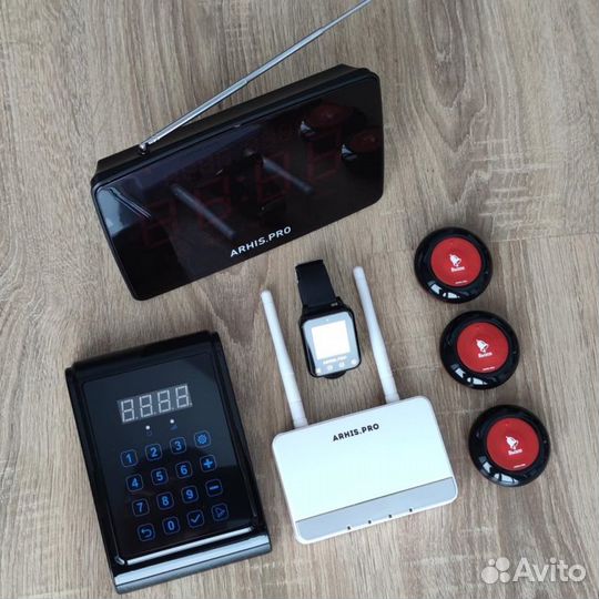 Система вызова персонала беспроводная - комплект