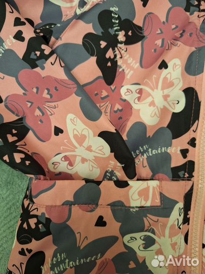 Ветровки на флисе для двойни 104