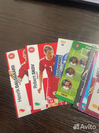 Карточки(наклейки) Panini euro 2020