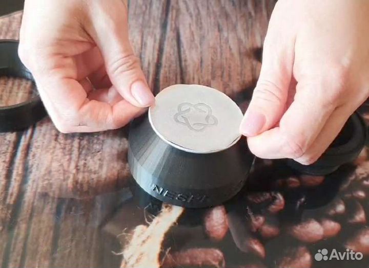 Наклейки крышечки для капсул Nespresso