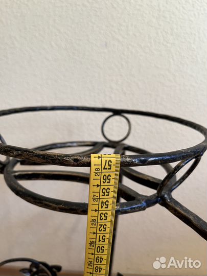 Подставка для цветов напольная металлическая