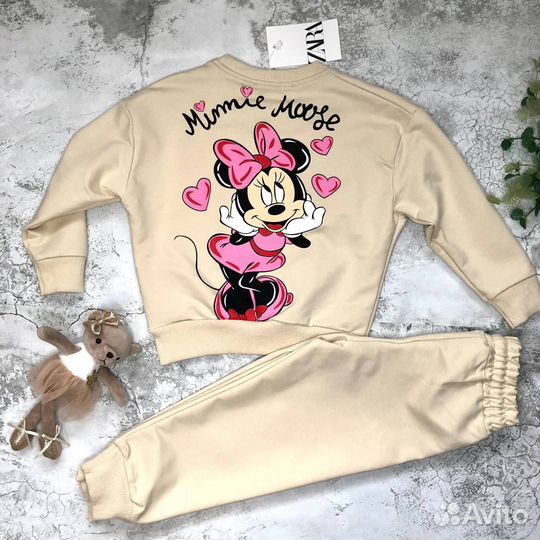 Костюм для девочки zara minnie новый