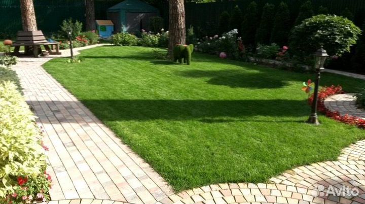 Рулонный газон - производство,доставка,укладка