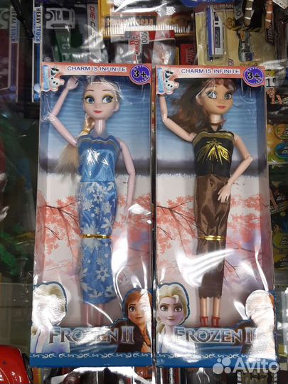 Новые куклы Холодное сердце, наборы животных