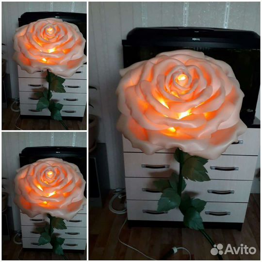 Светильники цветы из изолона