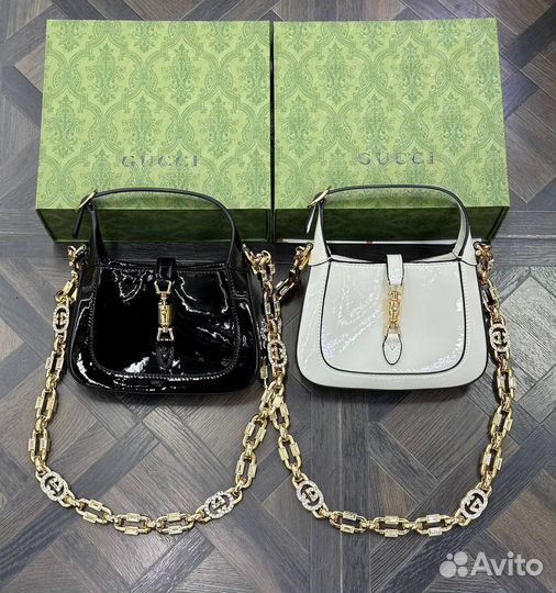 Сумка gucci натуральная кожа