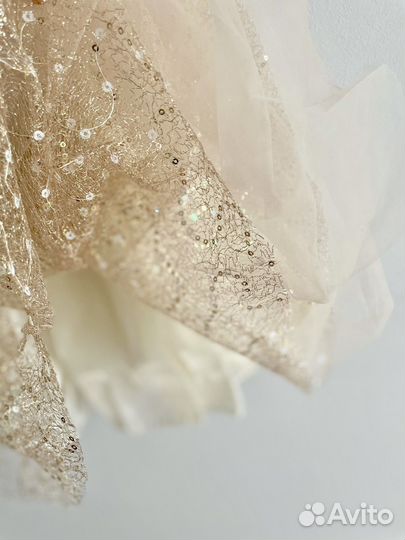 Платье новогоднее на утренник для девочки 98 110