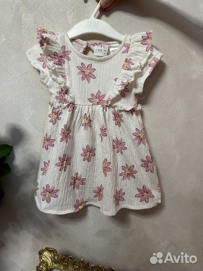 Платье для девочки 86