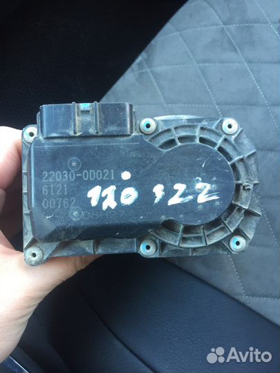 Дроссельная заслонка toyota corolla 120