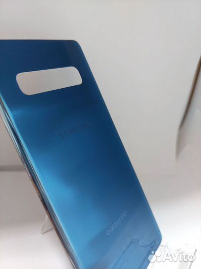 Задняя крышка samsung s10 plus G975 синяя