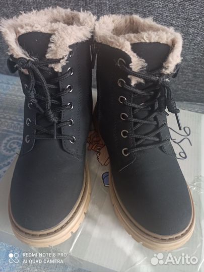 Ботинки зимние для девочки 31 размер