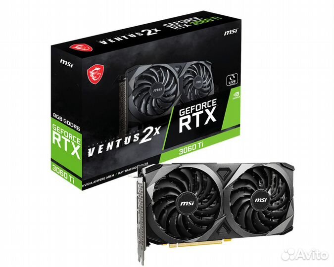 1077 Msi RTX 3060 Ti ventus 2X 8G V1 LHR