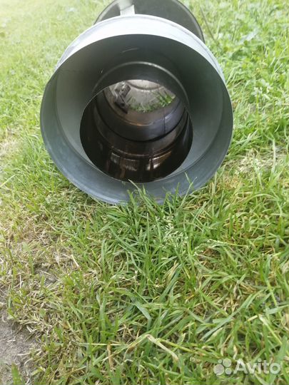 Зонт на трубу для печки стальной