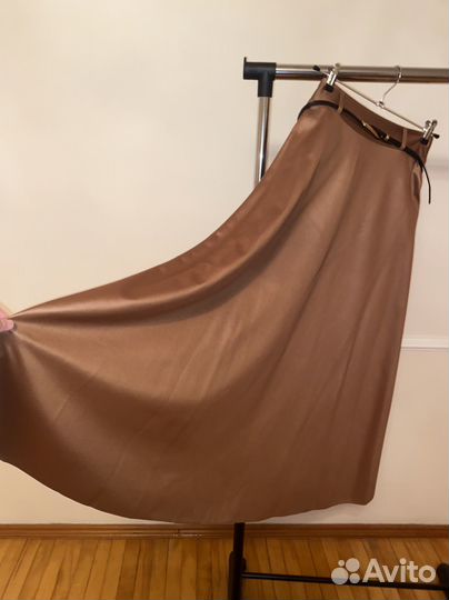 Кожаная юбка