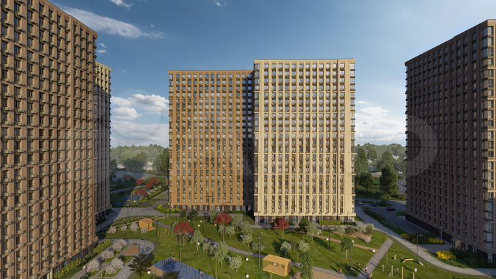 3-к. апартаменты, 77,1 м², 18/23 эт.