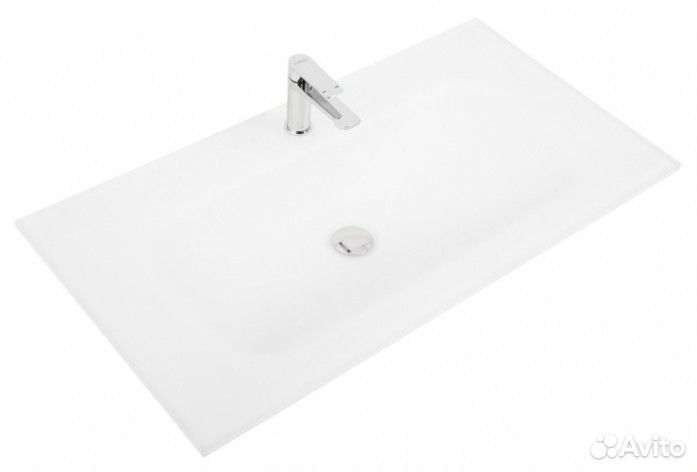 Мебель для ванной BelBagno Kraft-900-BB910/465-LV-VTR-BO Bianco Opaco